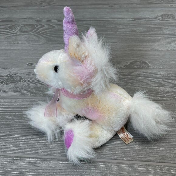 Dan Dee Collectors Choice Unicorn Plush Purple Multicolor Sparkle Stuffed Animal - Picture 2 of 9
